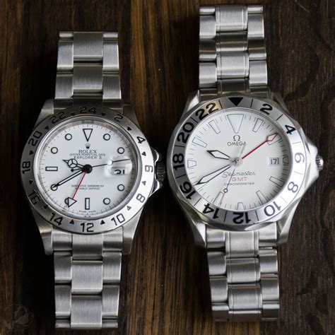 rolex explorer 2 vs omega seamaster